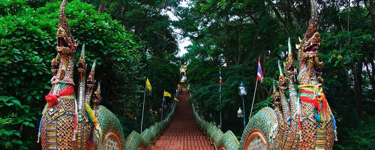 Chiang Mai Thailand Buddhism temple