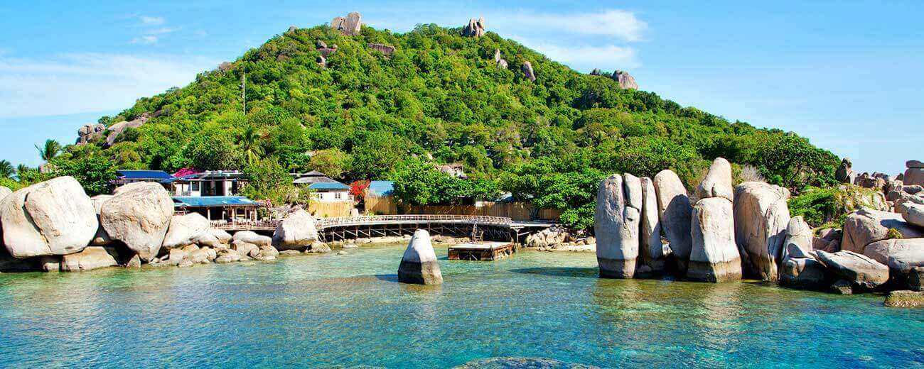 Ko Tao island Thailand tropical coral reefs