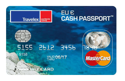 cash passport travelex reload currency single card