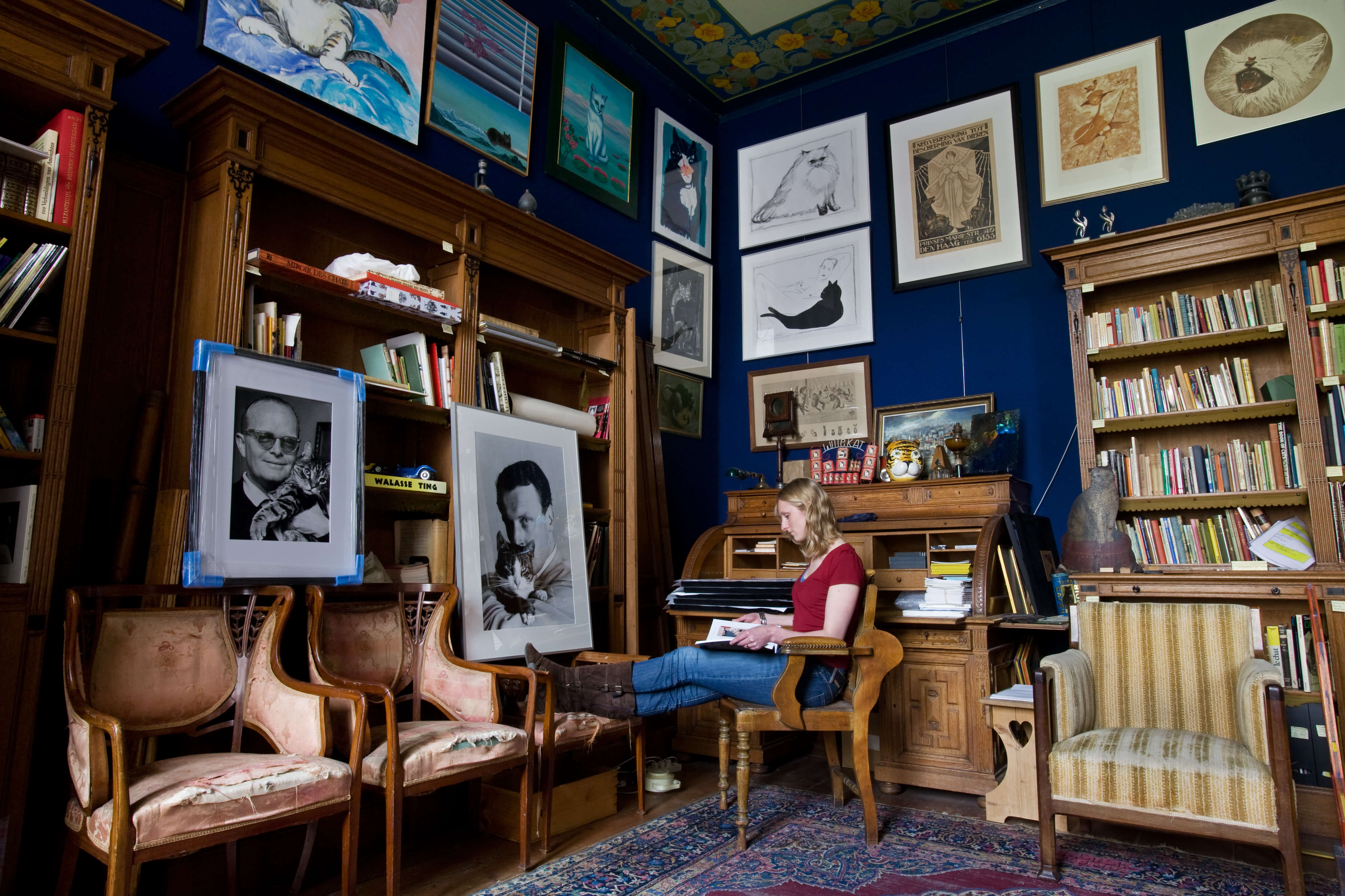 A museum dedicated to cats