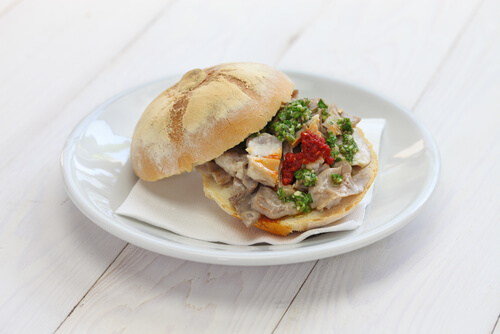 Feast on a lampredotto sandwich