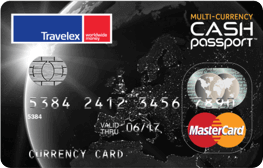 travel money card best uk Graphic of Multi-Currency Cash Passport card from Travelex