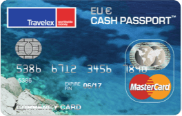 Graphic of Single-Currency Cash Passport card from Travelex