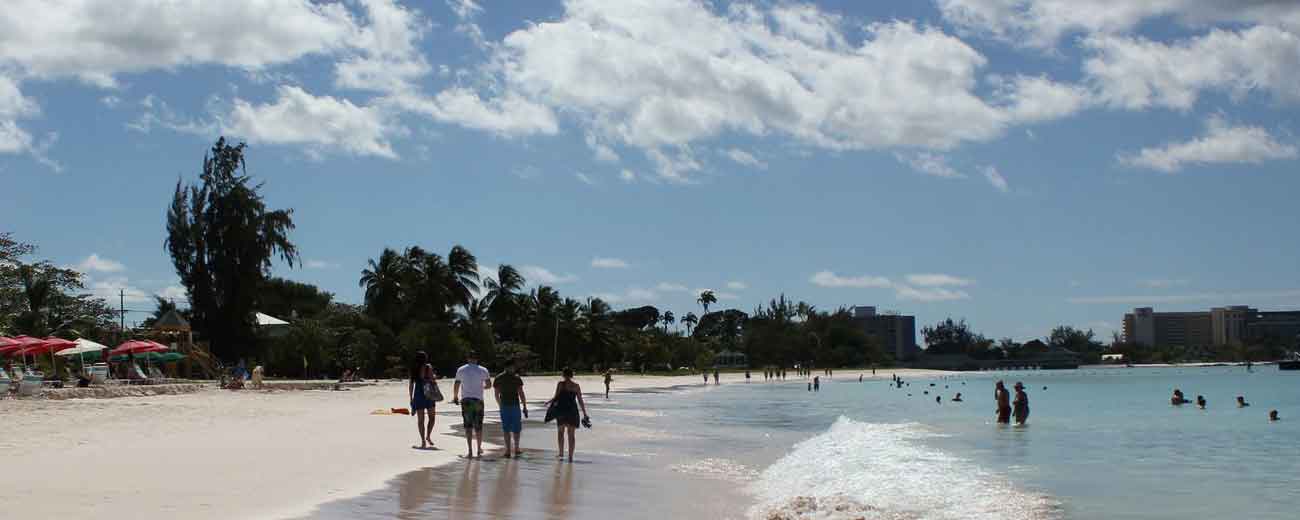 Carlisle Bay beach Caribbean