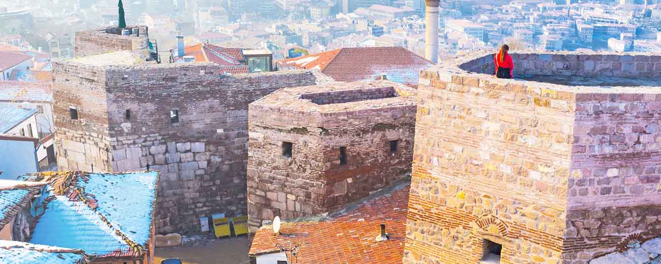 Medieval Citadel Ankara Turkey
