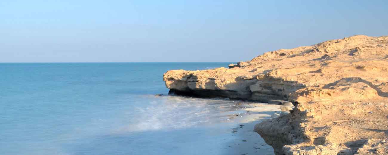 Dukhan Qatar sea beach Persian Gulf