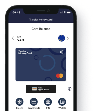 The Travelex Money App