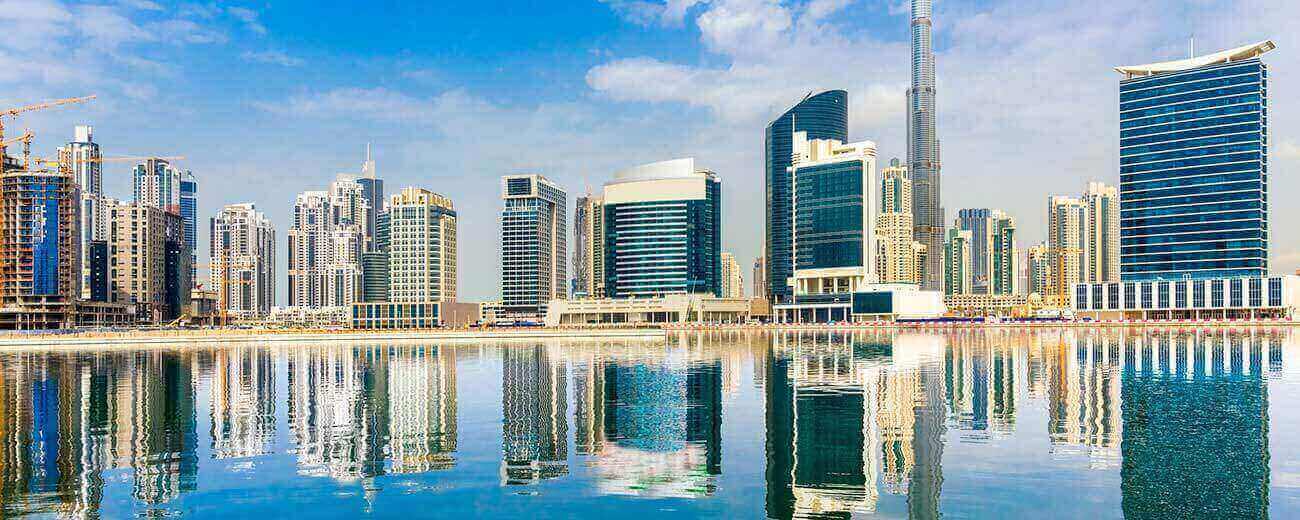 Dubai United Arab Emirates Persian Gulf luxury shopping ultramodern architecture